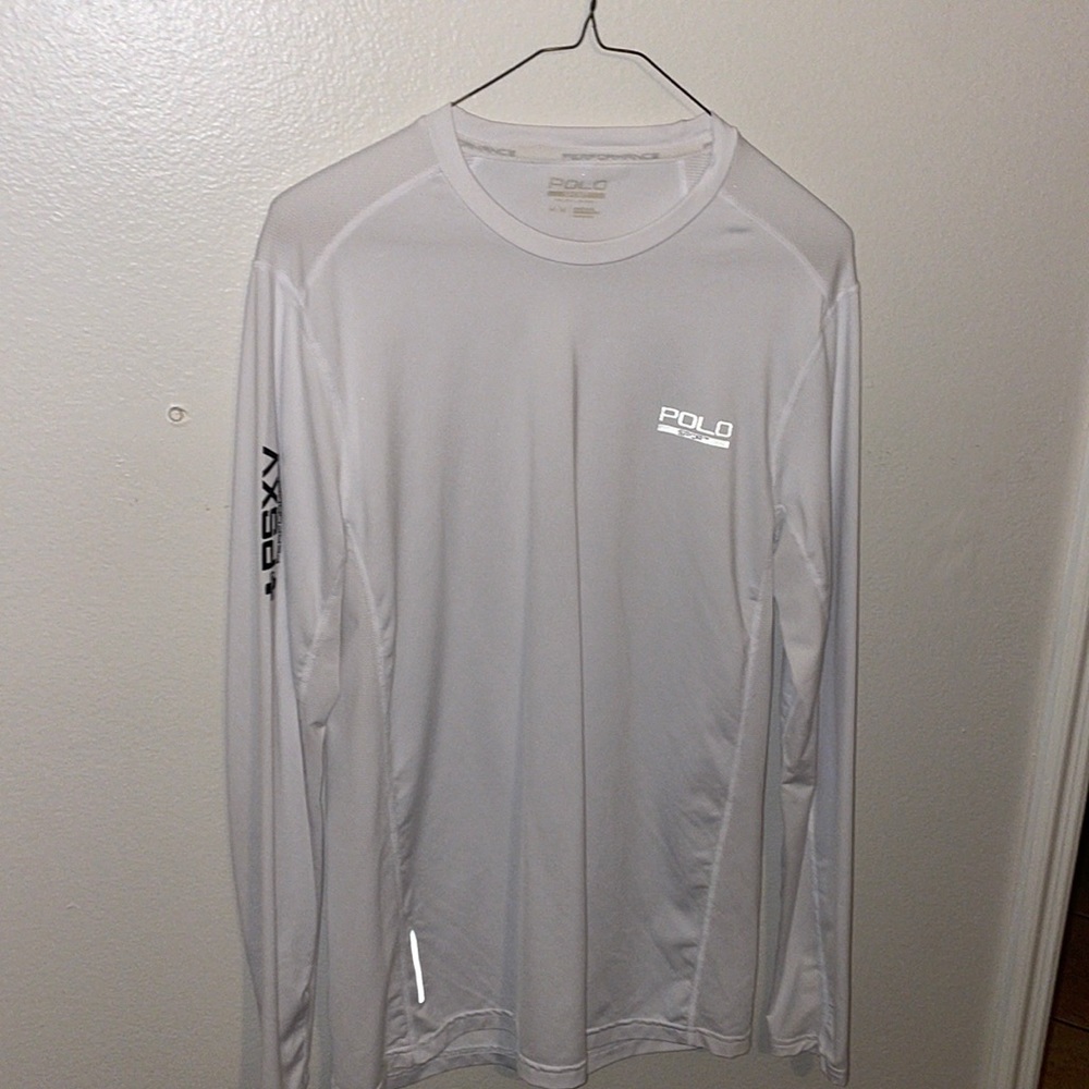 Polo sport Drifit long sleeve performance shirt medium